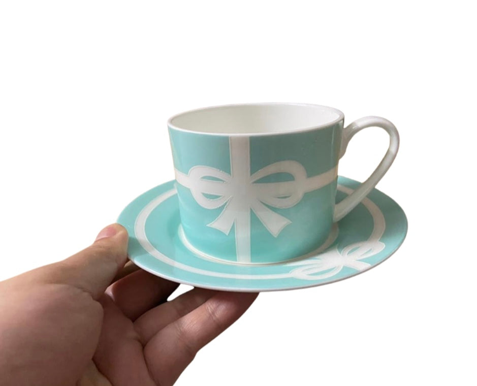 Tiffany cup clearance and saucer